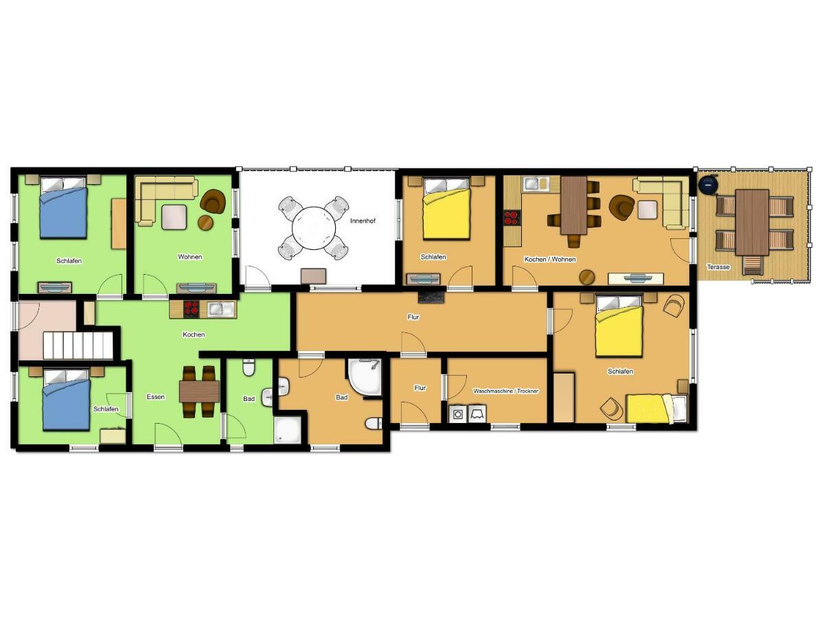 Ferienhaus Tamm-Voss เกรอมิทซ์ ภายนอก รูปภาพ